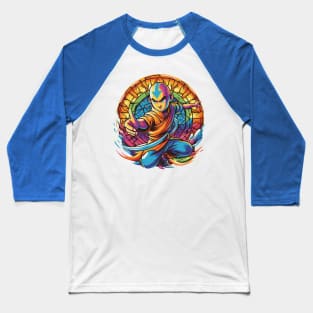 aang as the last air bender in battle position Baseball T-Shirt